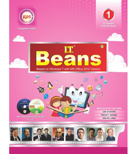 I.T Beans Class 1 Based on Windows 7 with MS Office 2010 Version Class-1 - SchoolChamp.net